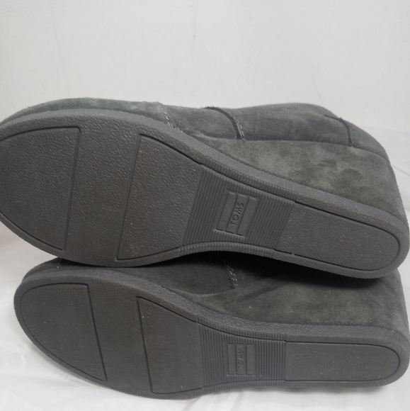 TOMS desert Castle Rock suede ANKLE WEDGES. 🔢 - Picture 6 of 7